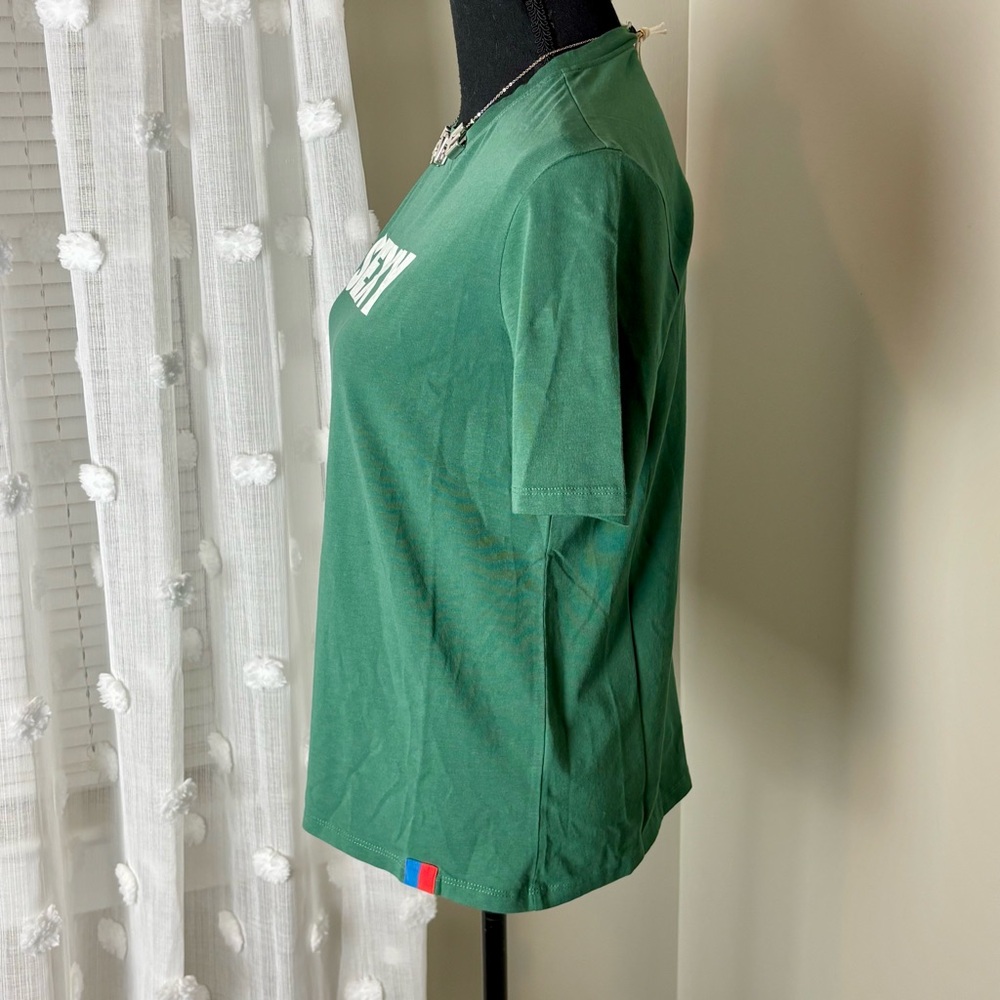 KULE Green Sexy Short Sleeve T-Shirt Size Small‎ - Picture 4 of 9